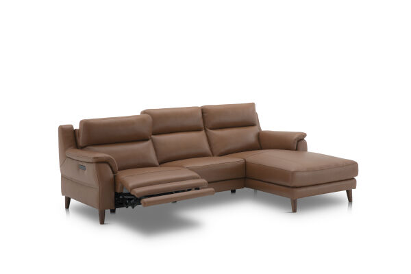 Sereno 2 Seater Chaise with Power Recliner